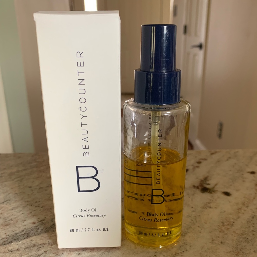 Beautycounter Citrus Rosemary body oil